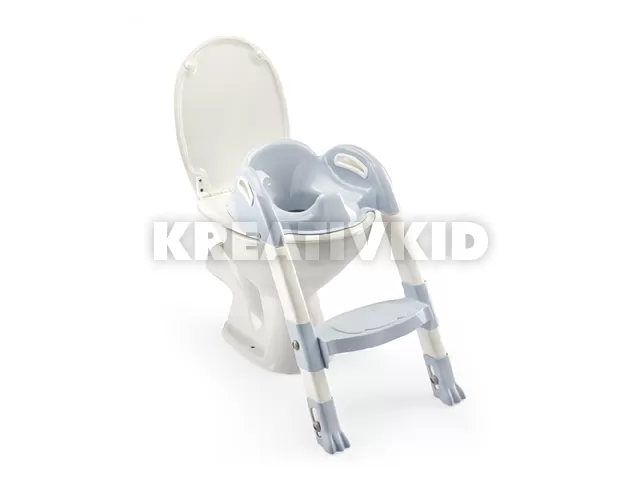 Thermobaby wc szûkítõ lépcsõs Kiddy Loo Fleur bleue kék