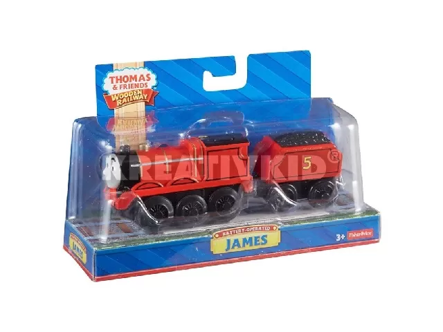 Thomas, a gőzmozdony motorizált favonat- James