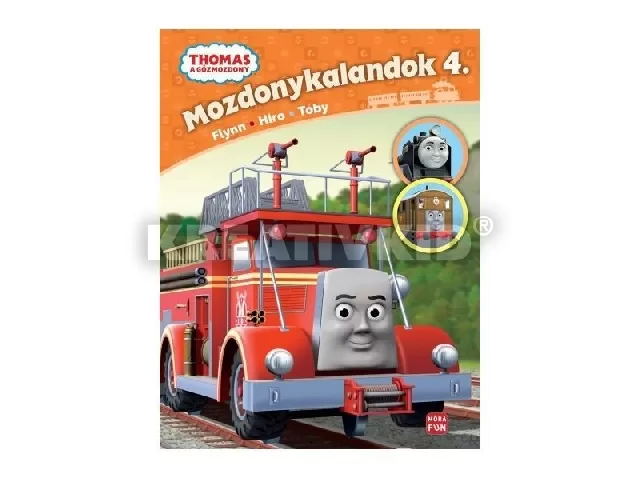 Thomas a gőzmozdony – Mozdonykalandok 4. - Flynn, Hiro, Toby
