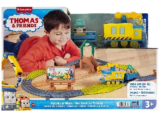 Thomas és barátai: Motorizált pályaszett Carly a daru munkában