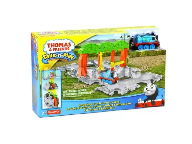 Thomas Take-n-Play - Knapford állomás hordozható pályaszett