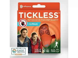 Tickless Human kullancsriasztó ultrahangos kikapcsolható  orange