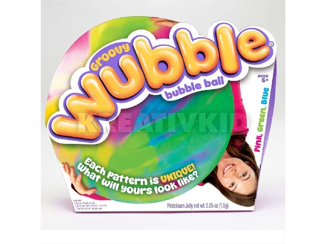 Tie Dye Groovy Wubble, 75 cm, pink