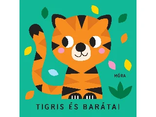 TIGRIS ÉS BARÁTAI - ZÖRGŐ TEXTILKÖNYV RÁGÓKÁVAL