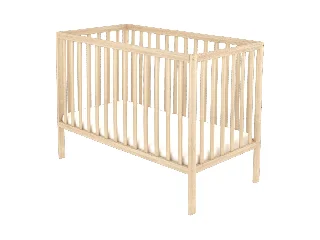 Timba kiságy Niki egyenes végû 60x120 borostyán