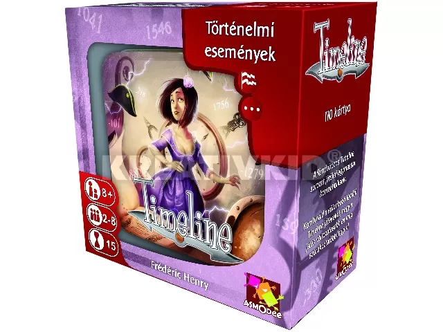 Timeline: Történelmi Események - társasjáték