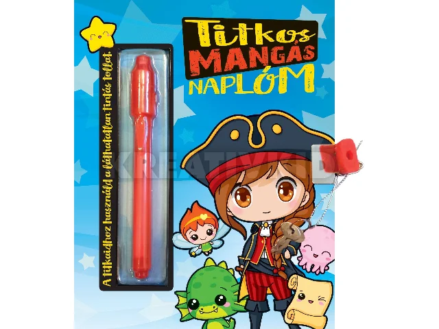 TITKOS MANGÁS NAPLÓM (TOLLAL)