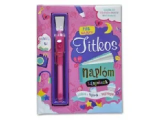 TITKOS NAPLÓM - LÁNYOKNAK (AJÁNDÉK TOLLAL)