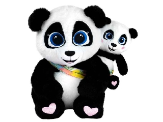 TM Interaktiv plüss Panda mama & Baobao