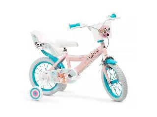 Toimsa: Cuddly gyerek kerékpár babaüléssel és kosárral - 14'