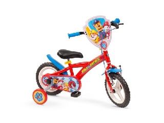 Toimsa: Mancs őrjárat gyermekkerékpár - 12-es méret, piros-kék