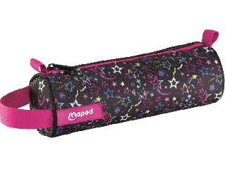 Tolltartó, henger alakú, cipzáras, MAPED, csillagok