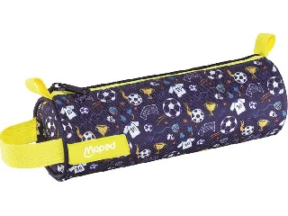 Tolltartó, henger alakú, cipzáras, MAPED, foci