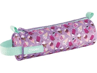 Tolltartó, henger alakú, cipzáras, MAPED, yummy