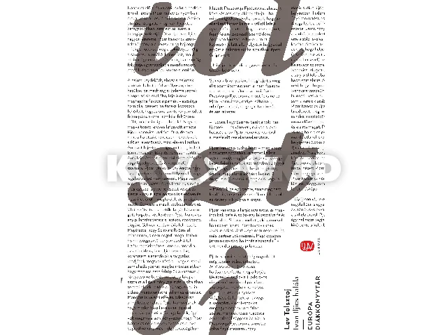 TOLSZTOJ, LEV: IVAN ILJICS HALÁLA - EDK (ÚJ, 2018)