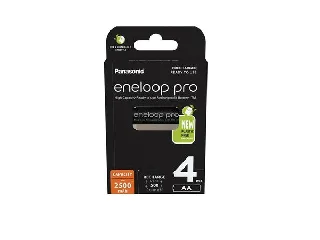 Tölthető elem, AA ceruza, 4x2500 mAh Ni-MH, PANASONIC 