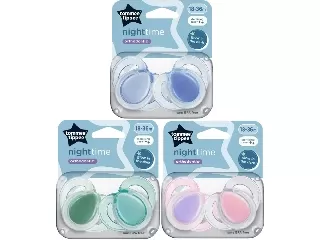 Tommee Tippee játszócumi CTN Night 2 db 18-36hó