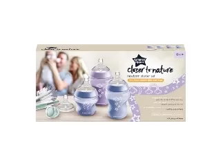 Tommee Tippee újszülött cumisüveg szett - CTN 9 db-os lila