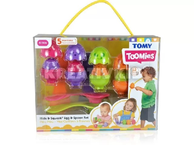 Tomy Toomies: Kukucska meglepetéstojáskák kanálon