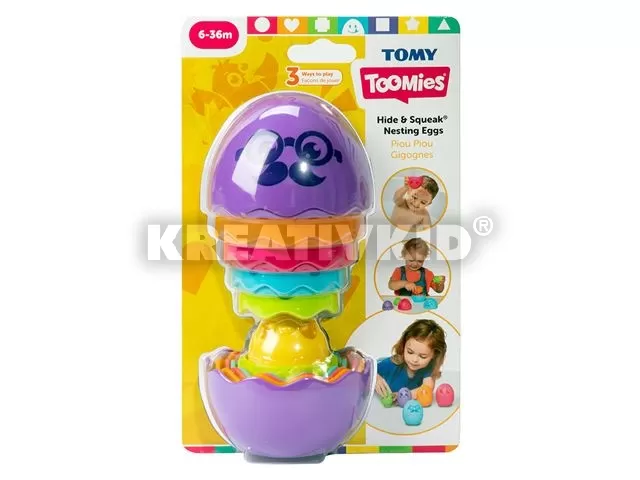 Toomies Kukucska tojáskák lila