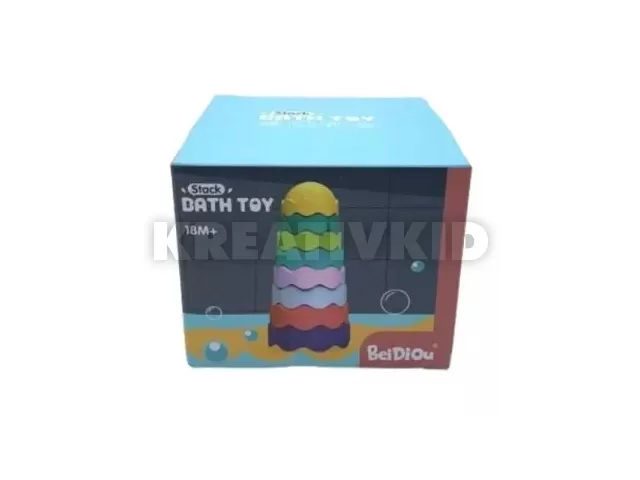 Toronyépítő fürdőjáték - 8 db-os