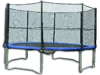 Trambulin védőhálóval - 244 cm