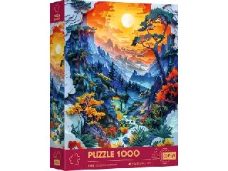 Trefl: 40. születésnap, Fantasy erdő puzzle - 1000 darabos