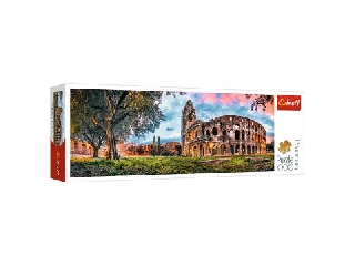 Trefl: Colosseum hajnalban panoráma puzzle - 1000 darabos