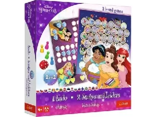 Trefl: Disney hercegnők 2 az 1-ben társasjáték