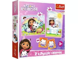 Trefl: Gabi babaháza puzzle és memória játék