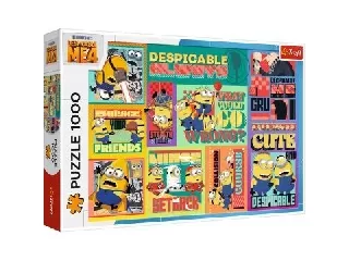 Trefl: Gru és Minyonok puzzle - 1000 darabos