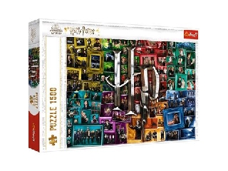 Trefl: Harry Potter kollázs puzzle - 1500 darabos