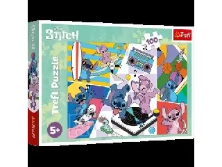 Trefl: Lilo&Stitch, Party time - 100 darabos puzzle