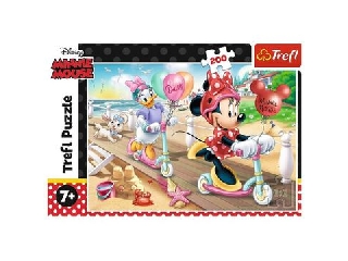 Trefl: Minnie a tengerparton puzzle - 200 darabos