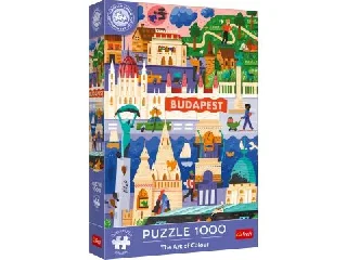 Trefl Premium Plus: European Puzzle Championship Budapest - 1000 darabos puzzle