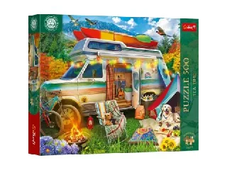 Trefl Premium Plus: European Puzzle Championship Lakóautó - 500 darabos puzzle