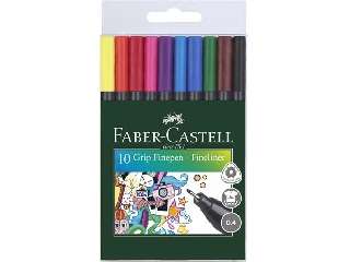 Faber-Castell: Színes tűfilc készlet - 10 db-os