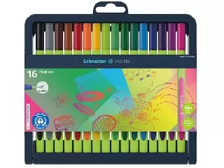 Tűfilc készlet, 0,4 mm, SCHNEIDER 
