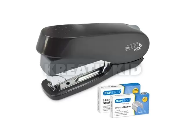 Tűzőgép, 24/6-8, 26/6-8, 50 lap, könnyített tűzés, antibakteriális,  RAPESCO 