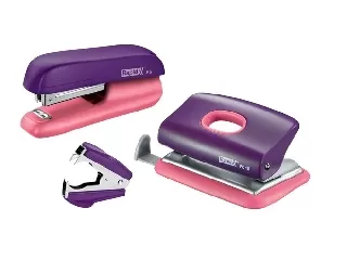 Tűzőgép, lyukasztó és kapocskiszedő szett, 10 lap, RAPID 