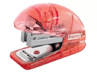 Tűzőgép, mini, 24/6, 26/6, 10 lap, RAPID 