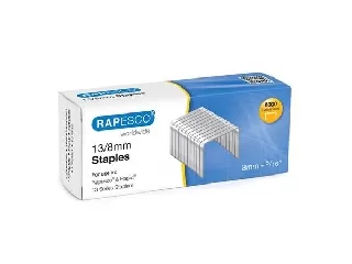 Tűzőkapocs, 13/8, horganyzott, RAPESCO