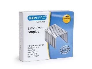 Tűzőkapocs, 923/17, horganyzott, RAPESCO