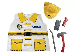 Tűzoltó kabát, kalap és kiegészítők