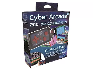 TV-re csatlakoztatható játékkonzol 200 játékkal