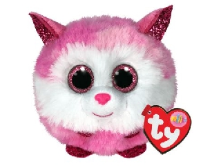 TY Beanie Balls: Princess, a pink husky plüssfigura - 8 cm