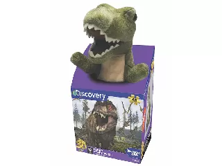 Tyrannosaurus 48 darabos puzzle plüss játékkal