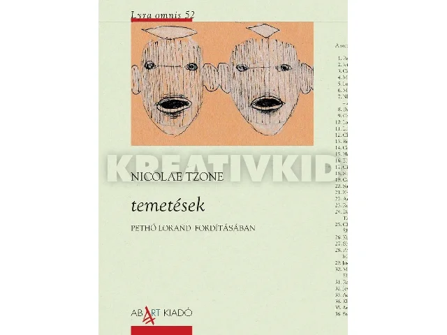 TZONE, NICOLAE: TEMETÉSEK