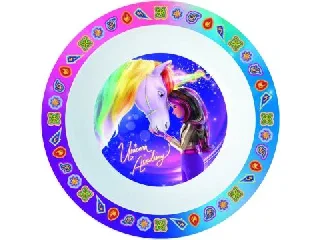 Unikornis Akadémia: Műanyag mikrózható mélytányér