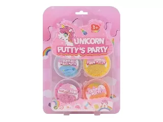 Unikornis putty, 4 db /cs